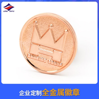 企業定制全金屬徽章