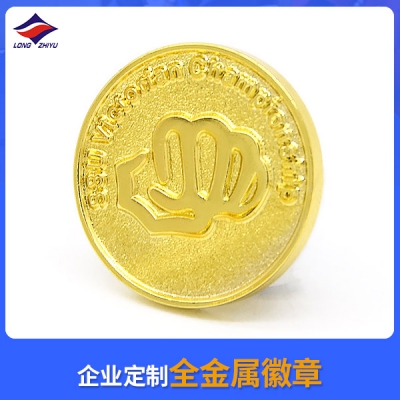 企業定制全金屬徽章